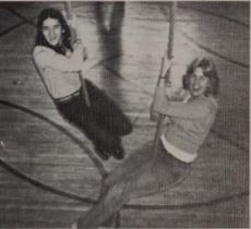 Hanging around