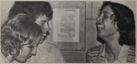 Laughing together